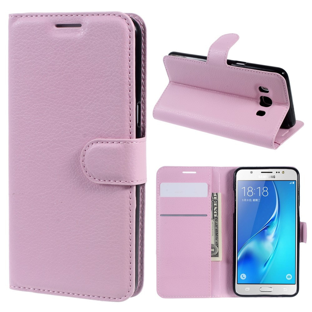 Woestijn Serie van Missionaris Book Case - Samsung Galaxy J5 (2016) Hoesje - Pink | GSM-Hoesjes.be
