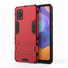 Coverup Armor Kickstand Back Cover - Samsung Galaxy A31 Hoesje - Rood