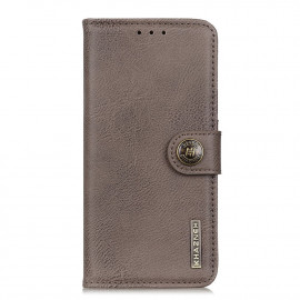 KHAZNEH Classic Book Case - Samsung Galaxy S20 FE Hoesje - Grijs