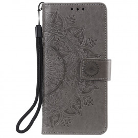 Coverup Bloemen & Vlinders Book Case - Samsung Galaxy S20 FE Hoesje - Grijs