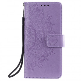 Coverup Bloemen & Vlinders Book Case - Samsung Galaxy S20 FE Hoesje - Paars