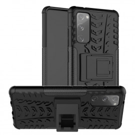 Coverup Rugged Kickstand Back Cover - Samsung Galaxy S20 FE Hoesje - Zwart