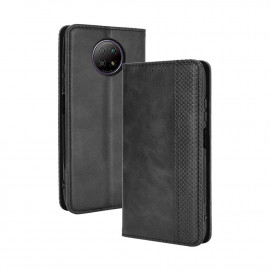 Coverup Vintage Style Book Case - Xiaomi Redmi Note 9T Hoesje - Zwart