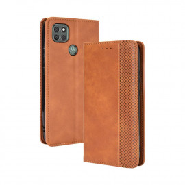 Coverup Vintage Style Book Case - Motorola Moto G9 Power Hoesje - Bruin