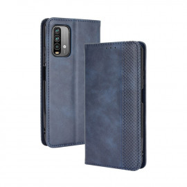 Coverup Vintage Style Book Case - Xiaomi Redmi 9T Hoesje - Blauw