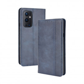 Coverup Vintage Book Case - OnePlus 9 Pro Hoesje - Blauw