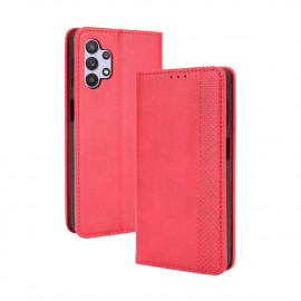 Coverup Vintage Style Book Case - Samsung Galaxy A32 5G Hoesje - Rood