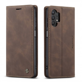 CaseMe 013 Book Case - Samsung Galaxy A32 5G Hoesje - Donkerbruin