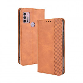 Coverup Vintage Style Book Case - Motorola Moto G10 / G20 / G30 Hoesje - Bruin