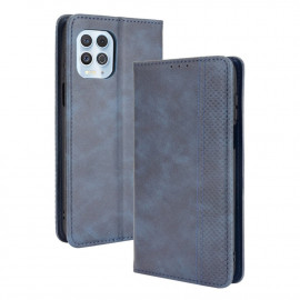 Coverup Vintage Style Book Case - Motorola Moto G100 Hoesje - Blauw