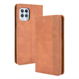 Coverup Vintage Style Book Case - Motorola Moto G100 Hoesje - Bruin