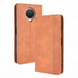 Coverup Vintage Style Book Case - Nokia G10 / G20 Hoesje - Bruin