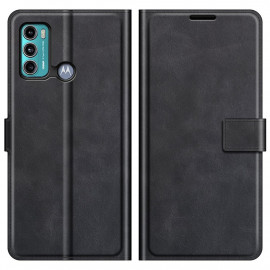 Coverup Deluxe Book Case - Motorola Moto G60 Hoesje - Zwart