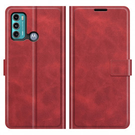 Coverup Deluxe Book Case - Motorola Moto G60 Hoesje - Rood