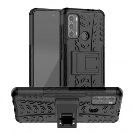 Coverup Rugged Kickstand Back Cover - Motorola Moto G60 Hoesje - Zwart