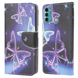 Coverup Book Case - Motorola Moto G60 Hoesje - Vlinders