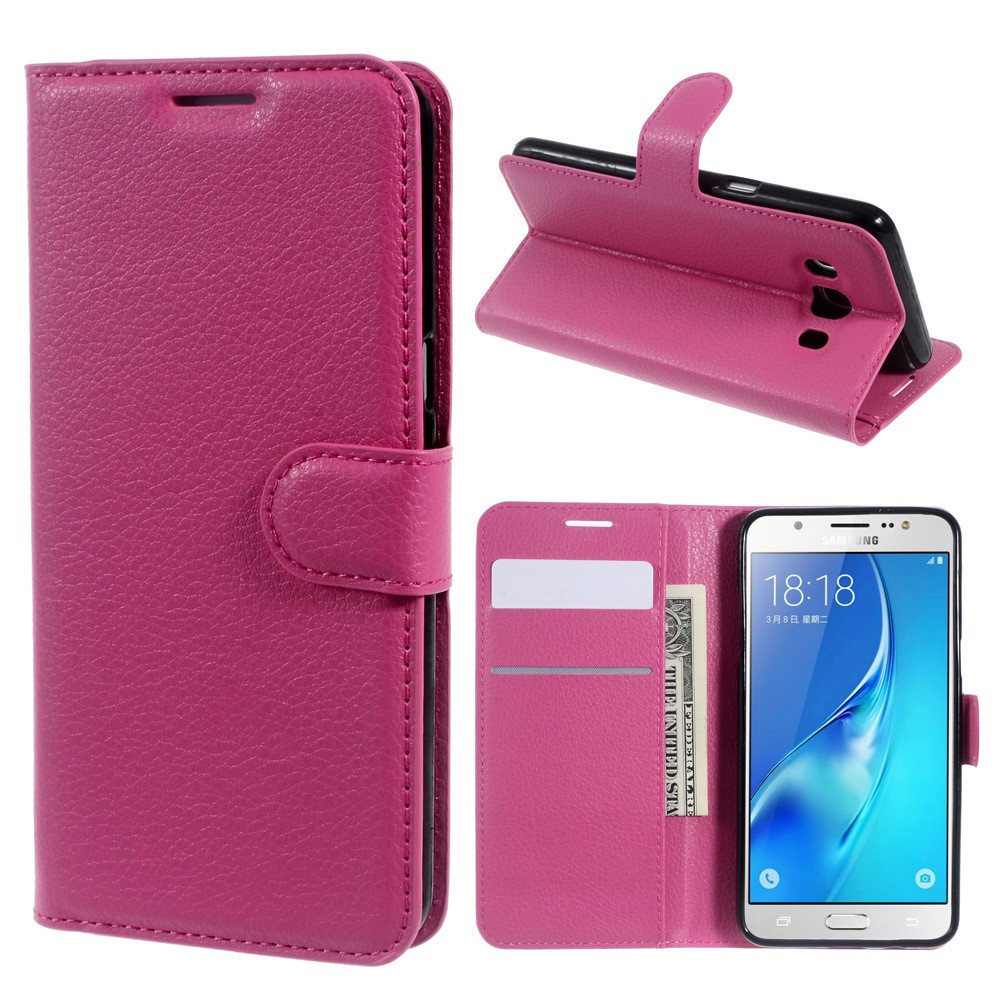 Schrijft een rapport tiener Afdrukken Book Case - Samsung Galaxy J5 (2016) Hoesje - Roze | GSM-Hoesjes.be