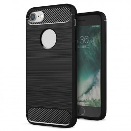 Coverup Armor Brushed TPU Back Cover - iPhone 8 / 7 Hoesje - Zwart