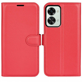 Coverup Book Case - OnePlus Nord 2T Hoesje - Rood