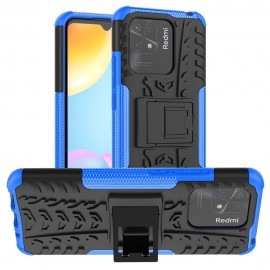 Coverup Rugged Kickstand Back Cover - Xiaomi Redmi 10C Hoesje - Blauw