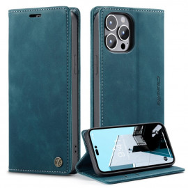 CaseMe Book Case - iPhone 14 Pro Hoesje - Groen