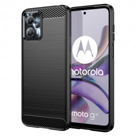 Coverup Armor Brushed TPU Back Cover - Motorola Moto G13 / G23 Hoesje - Zwart