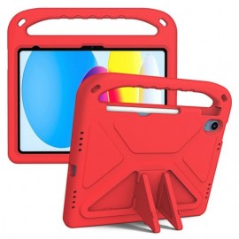 ShockProof Kids Case - iPad (2025) / iPad 10.9 (2022) Hoesje - Rood