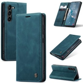 CaseMe 013 Book Case - Samsung Galaxy S24 Plus Hoesje - Blauw