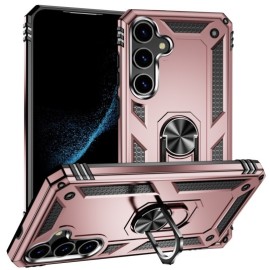 Coverup Ring Kickstand Back Cover - Samsung Galaxy S24 Hoesje - Rose Gold