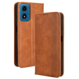 Coverup Vintage Style Book Case - Motorola Moto G04(s) / G24 (Power) / E14 Hoesje - Bruin