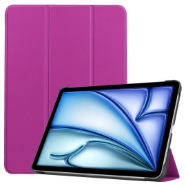 Tri-Fold Book Case met Wake/Sleep - iPad Air 11 (2024/2025) Hoesje - Paars