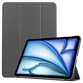 Tri-Fold Book Case met Wake/Sleep - iPad Air 11 (2024/2025) Hoesje - Grijs