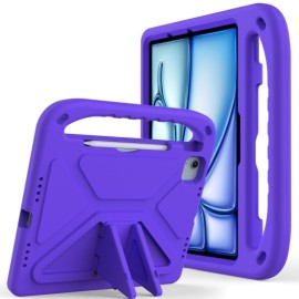 ShockProof Kids Case - iPad Air 11 (2024/2025) / Pro 11 (2024) Hoesje - Paars