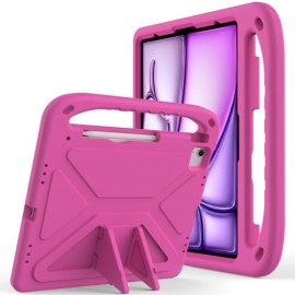 ShockProof Kids Case - iPad Air 13 (2024/2025) / Pro 13 (2024) Hoesje - Roze