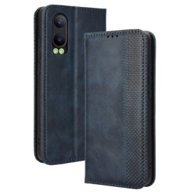 Coverup Vintage Style Book Case - OnePlus Nord CE4 Lite 5G Hoesje - Blauw