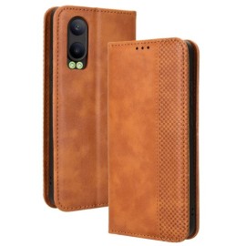 Coverup Vintage Style Book Case - OnePlus Nord CE4 Lite 5G Hoesje - Bruin