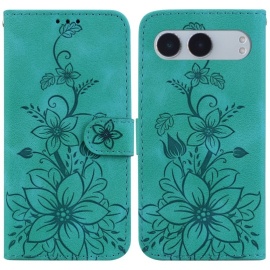 Coverup Bloemen Book Case - OnePlus Nord 4 Hoesje - Groen