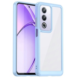 Coverup Transparant ShockProof TPU Back Cover - OPPO A80 Hoesje - Lichtblauw