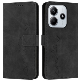 Coverup Smile Book Case - Xiaomi Redmi Note 14 5G Hoesje - Zwart