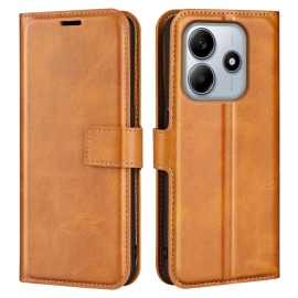 Coverup Deluxe Book Case - Xiaomi Redmi Note 14 5G Hoesje - Bruin