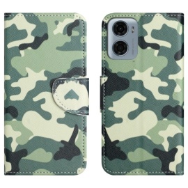 Coverup Book Case - Motorola Moto G05 / E15 Hoesje - Camouflage