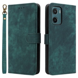 Coverup Book Case met Koord - Motorola Moto G05 / E15 Hoesje - Groen