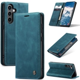 CaseMe 013 Book Case - Samsung Galaxy S25 Plus Hoesje - Blauw