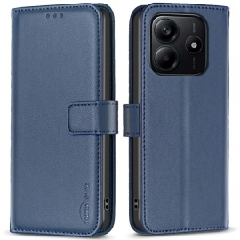 BINFEN Book Case - Xiaomi Redmi Note 14 4G Hoesje - Blauw