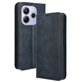 Coverup Vintage Style Book Case - Xiaomi Redmi Note 14 4G Hoesje - Blauw