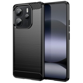 Coverup Armor Brushed TPU Back Cover - Xiaomi Redmi Note 14 4G Hoesje - Zwart