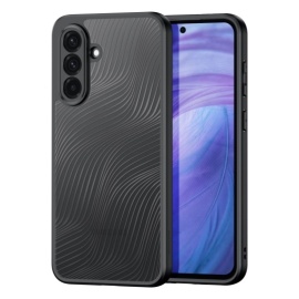 Dux Ducis Aimo Series - Transparant TPU Back Cover - Samsung Galaxy A36 / A56 Hoesje - Zwart