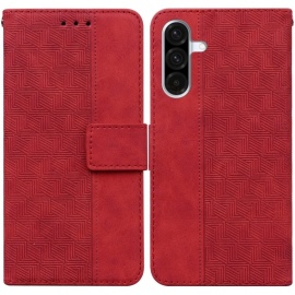 Coverup Geometric Book Case - Samsung Galaxy A36 / A56 Hoesje - Rood