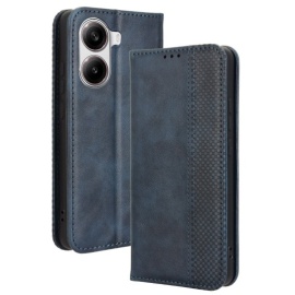 Coverup Vintage Style Book Case - Xiaomi Poco X7 Pro Hoesje - Blauw