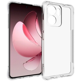 Coverup TPU Back Cover met AirBag Corners - OPPO Reno13 F / FS 5G Hoesje - Transparant